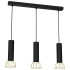 Lampa wisząca DANTE Black/Gold 3x mini GU10