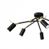 Lampa sufitowa IRIS Black/Gold 6x mini GU10