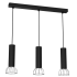 Lampa Wisząca DANTE BLACK/SILVER 3x mini GU10