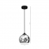 Lampa wisząca TORO BLACK / CHROME 1xE27