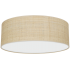 Lampa sufitowa MARSHALL WHITE / RATTAN 3xE27 Ø50cm