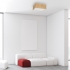 Lampa sufitowa CORK White/Cork 2xE27