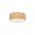 Lampa sufitowa CORK White/Cork 3xE27  Ø50cm