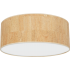 Lampa sufitowa CORK White/Cork 3xE27  Ø50cm