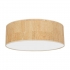 Lampa sufitowa CORK White/Cork 3xE27  Ø60cm