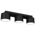 Lampa sufitowa DIXIE Black  3xGX53