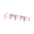 Lampa sufitowa DIXIE Pink/White  3xGX53