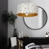 Lampa wisząca ZIGGY WHITE White/Gold 3xE27