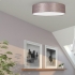 Lampa sufitowa ZIGGY PINK Gold/Pink 3xE27 Ø60cm