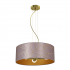 Lampa wisząca ZIGGY PINK Gold/Pink 3xE27