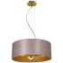 Lampa wisząca ZIGGY PINK Gold/Pink 3xE27