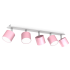 Lampa sufitowa DIXIE PINK 5xGX53