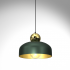 Lampa Wisząca HARALD GOLD/GREEN 1xE27