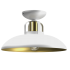 Lampa sufitowa FELIX WHITE/GOLD 1xE27