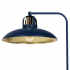 Lampka biurkowa FELIX NAVY BLUE/GOLD 1xE27