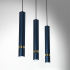 Lampa wisząca JOKER NAVY BLUE/GOLD 3xGU10