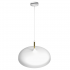 Lampa wisząca LINCOLN WHITE/GOLD 1xE27 45cm