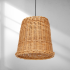 Lampa wisząca VIMINI NATURAL WOOD 1xE27