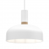 Lampa wisząca MALMO WHITE/WOOD 1xE27