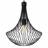 Lampa wisząca CESTA BLACK 1xE27