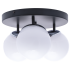 Lampa sufitowa SFERA BLACK/CHROME 3xE14