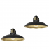 Lampa wisząca FELIX BLACK/GOLD 2xE27