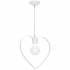 Lampa wisząca AMORE WHITE 1xE27