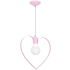 Lampa wisząca AMORE PINK 1xE27