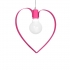 Lampa wisząca AMORE DARK PINK 1xE27