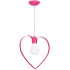 Lampa wisząca AMORE DARK PINK 1xE27